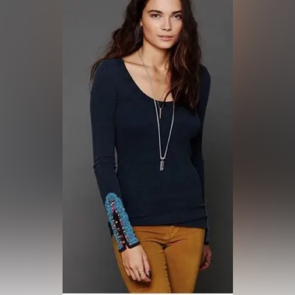 Free People Fiesta Cuff Top
